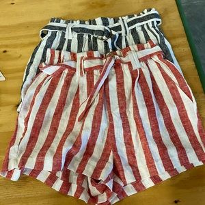 Boutique linen like shorts hardly worn, if at all